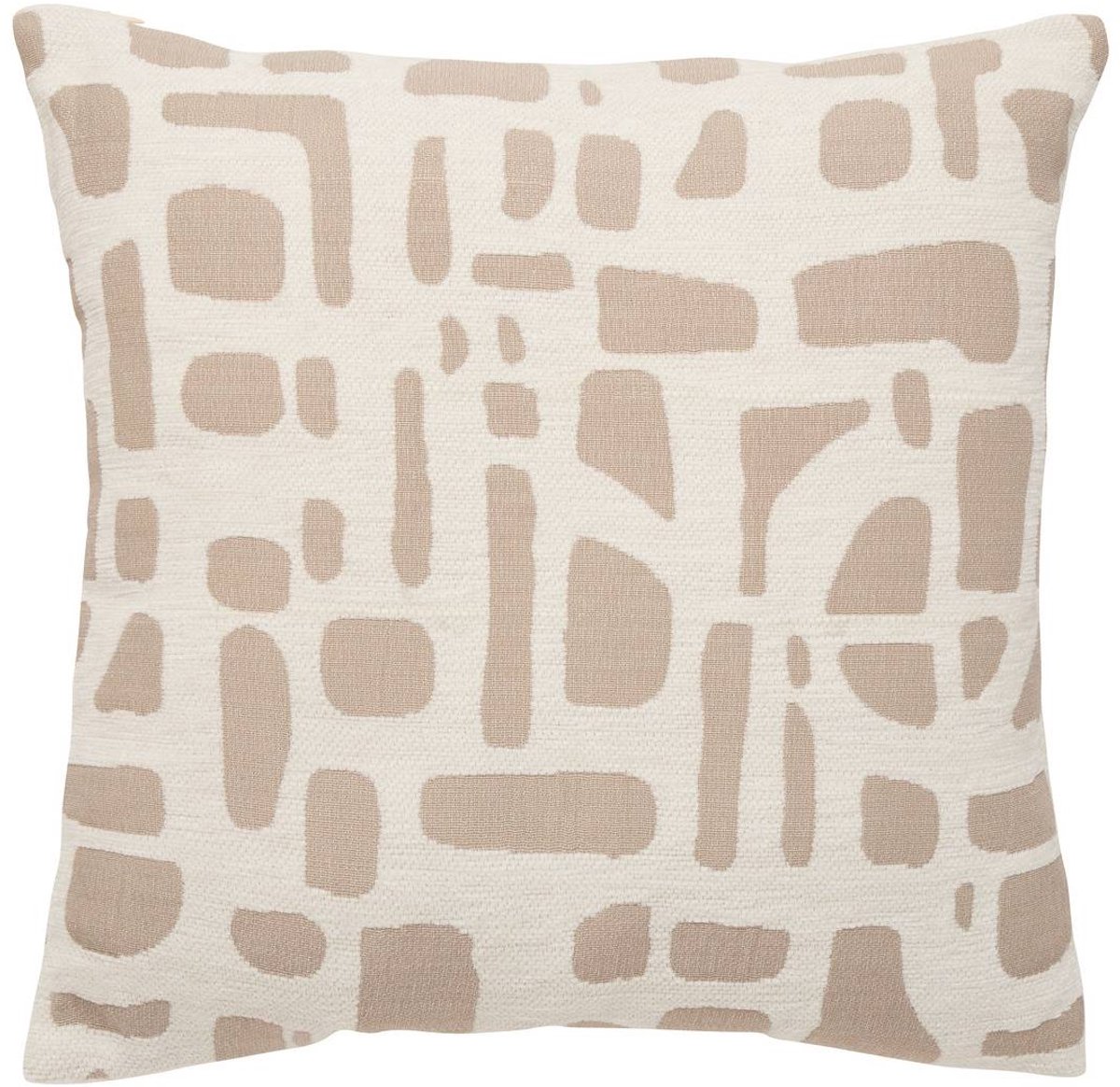 Coussin Marlia carré 40x40cm beige