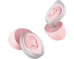 Bouchons d'oreille de sommeil Eve rose pastel