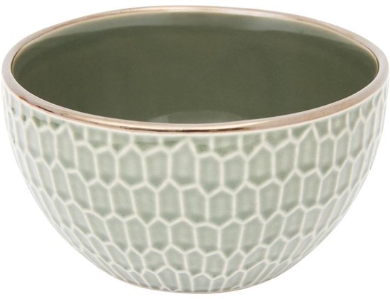 Bol à motifs Ella 65cl vert