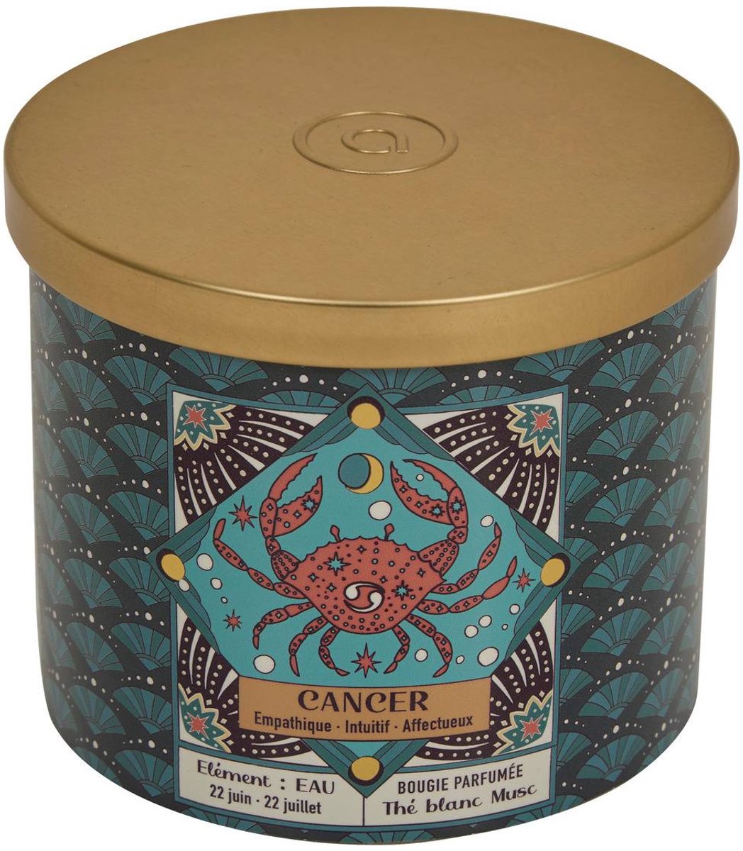 Geurkaars Astro 396 g in glazen pot