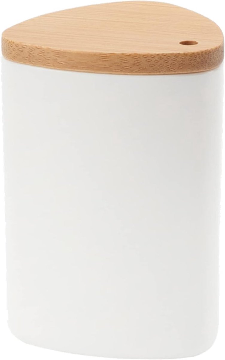 Toothpick Holder, 1 Piece Toothpick Dispenser, Practical Toothpick Dispenser with Bamboo Lid for Kitchen, Restaurant - ShopVlot