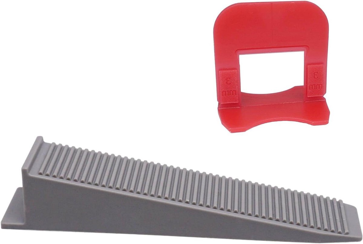 Tegel Leveling Systeem - Tegel Leg Hulp - Vlakke Tegels Leggen - Herbruikbare Wiggen - 3 mm Spacer - Niet gespecificeerd