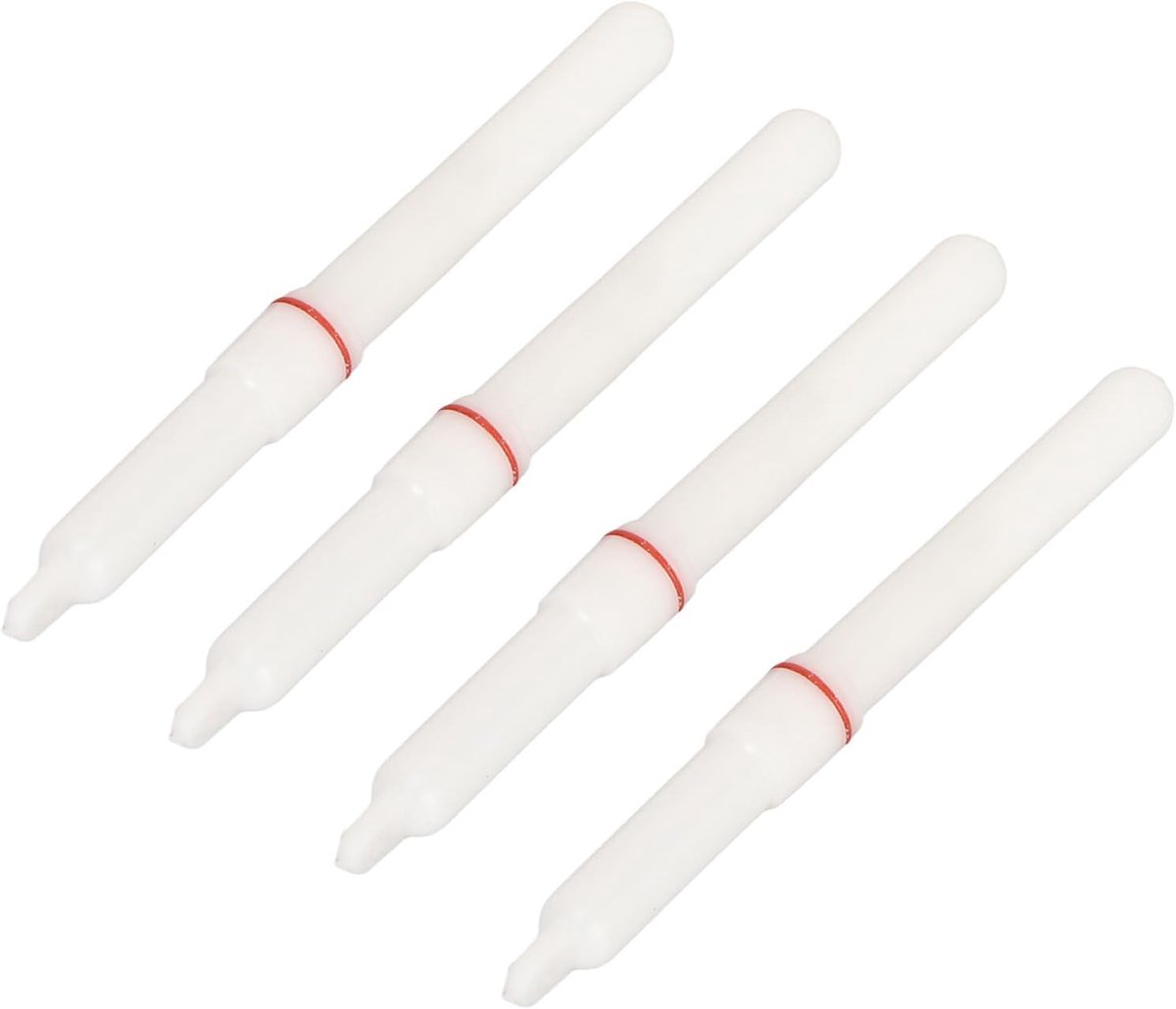 SnelShoppen - Rod Tip Glow Sticks - Vissers Glow Sticks met Sealing Ring - ABS LED Lichtgewicht 4 Stuks voor Nachtvissen - Ideaal voor Avondvisserij