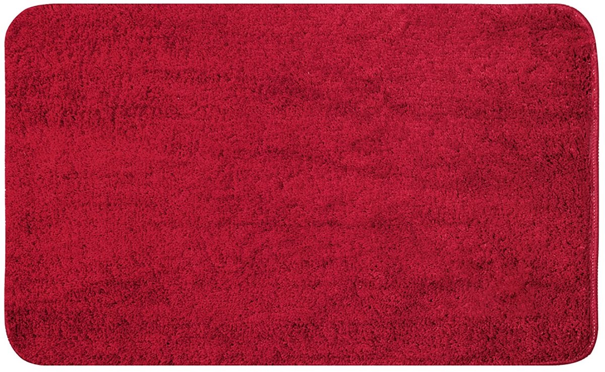 Omgoods - Absorberende Antislip Badmat 60x90 cm Rood