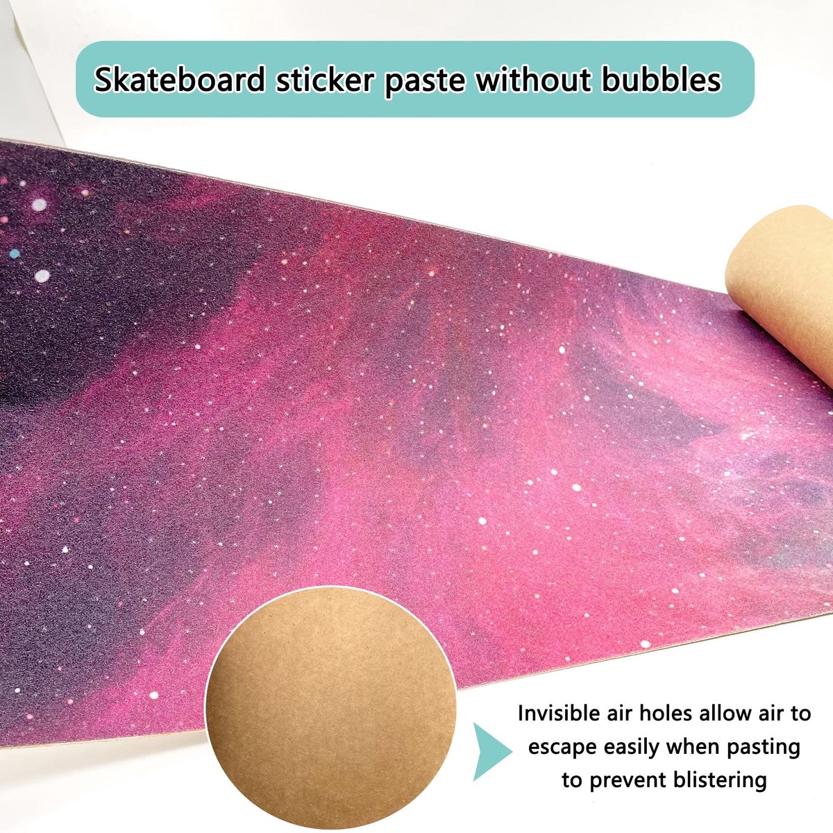 Omgoods- Griptape Professioneel - Antislip - Waterdicht - Slijtvast - 84 x 23 cm - Siliciumcarbidezand/Epoxyhars - Skateboard Tape