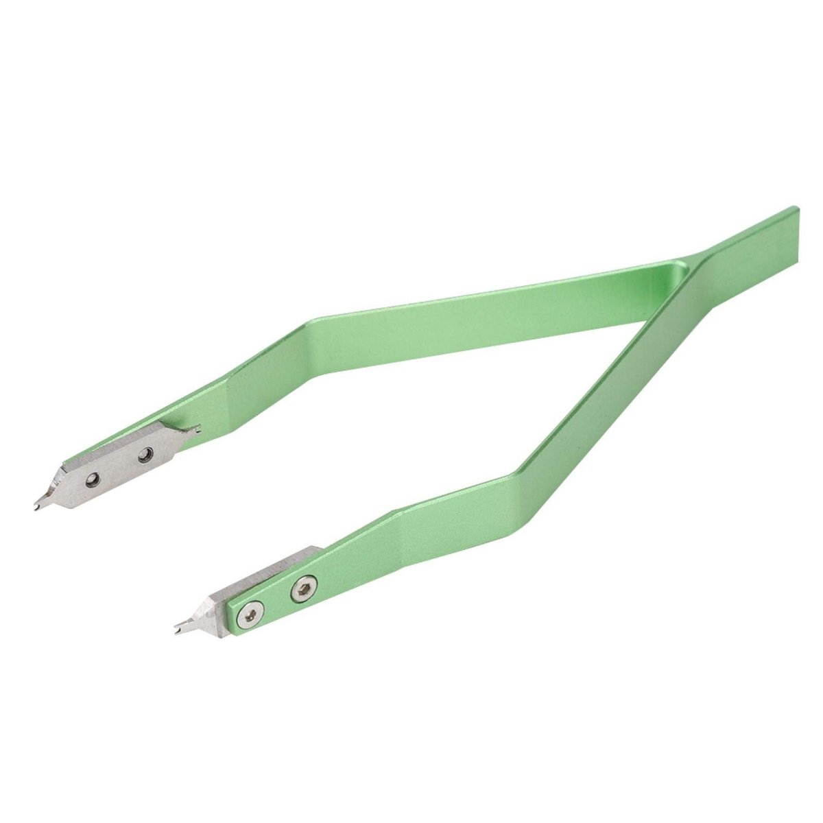 Omgoods- Veerstangtang V-vormig - Metalen Horloge-pincet - Vervanggereedschap - Horlogereparatieset - Precisie Gereedschap - Horlogetang