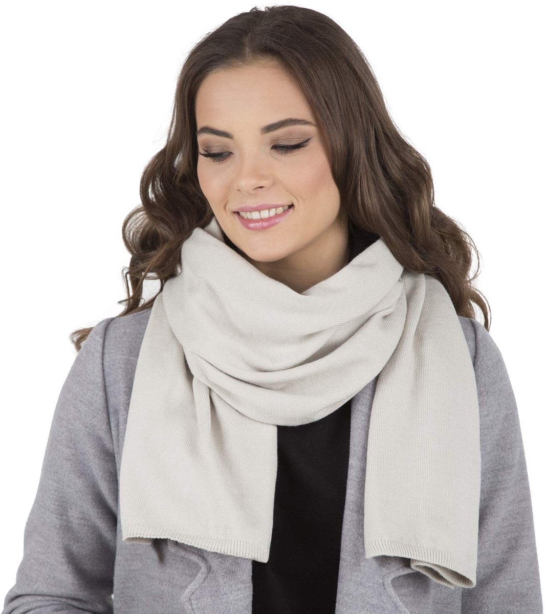 Omgoods - Elegante Wintersjaal voor Dames 190 x 40 cm