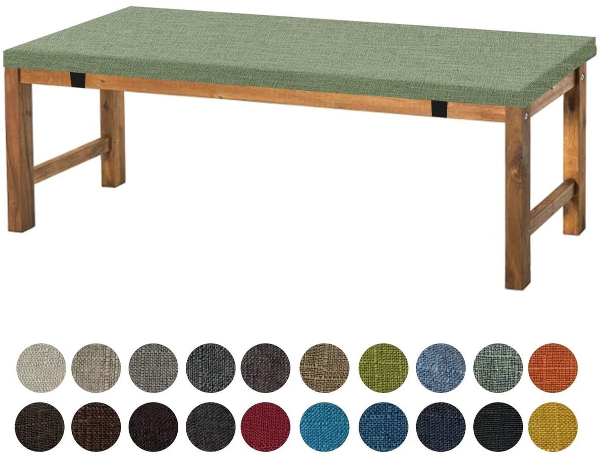 Omgoods - Bench Cushion 110x30x5 cm - Wasbaar en Antislip Tuincushion