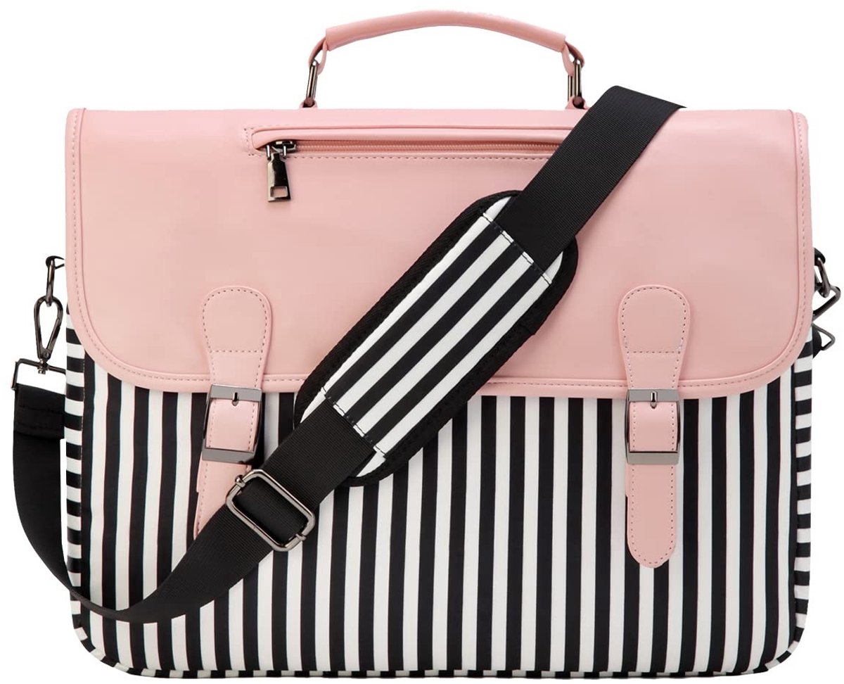 Omgoods - Waterdichte Laptop Schoudertas 15.6 inch met Schokbestendige Sleeve