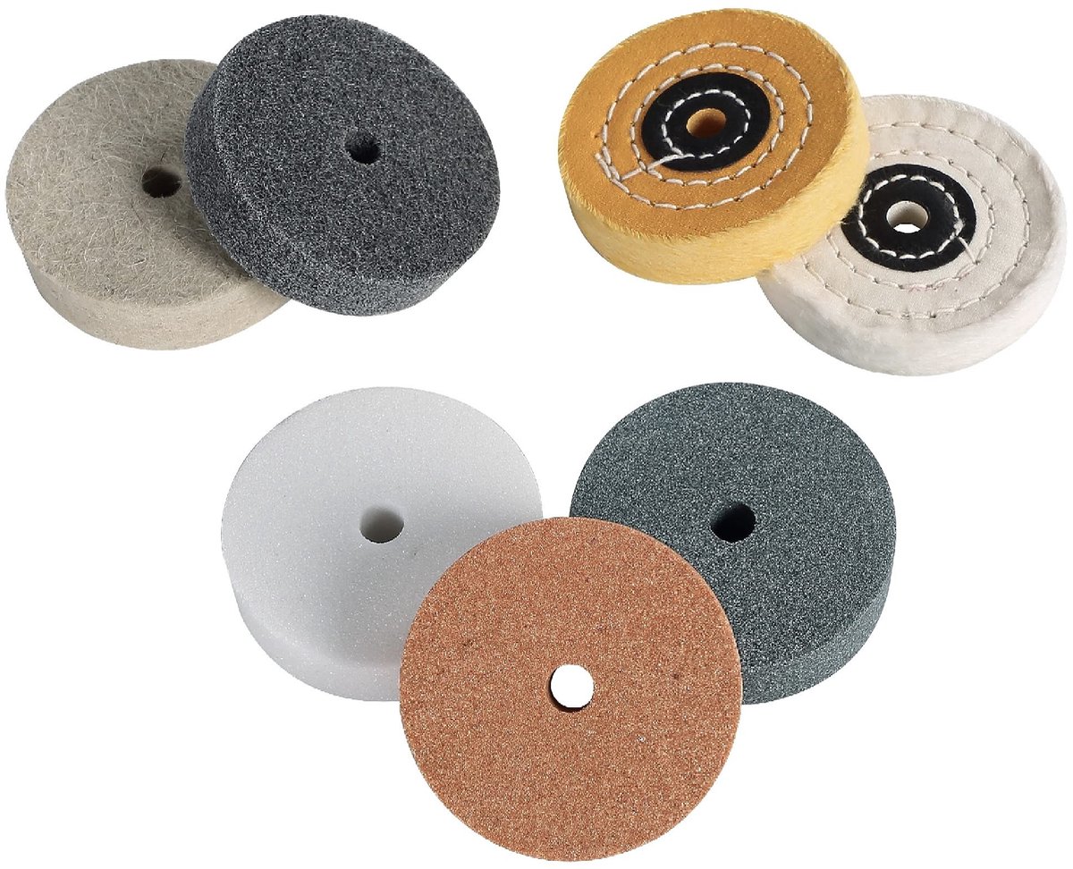 Omgoods - 7-Delige Schuur- en Polijstschijfset van 75 mm