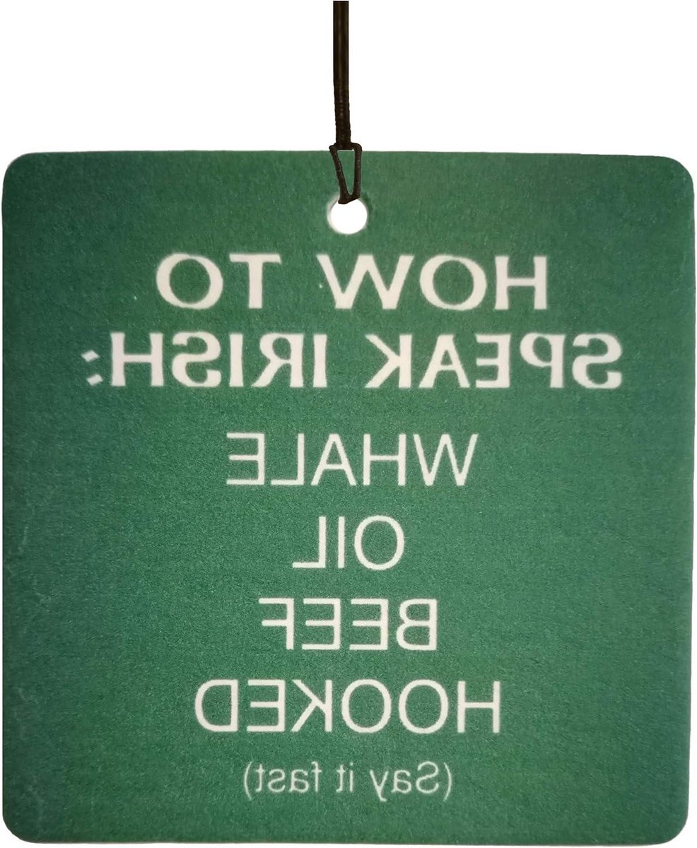 Auto Luchtverfrisser - Geurhanger Auto - Auto Interieur - Unieke Noviteit - 75 mm x 75 mm - Meerdere Kleuren