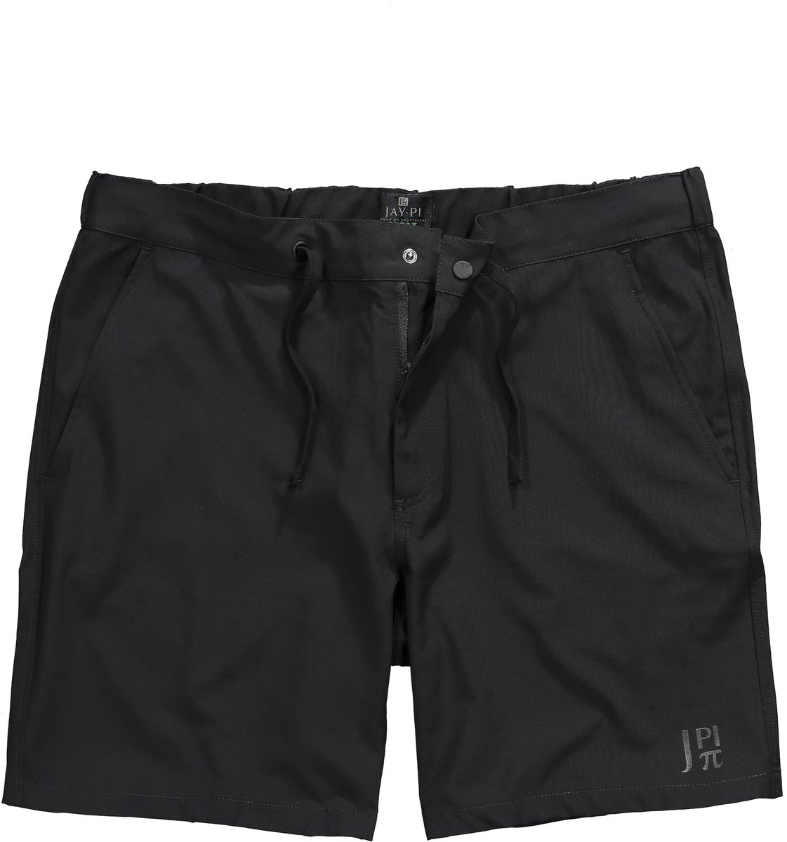 JAY-PI - Heren - Zwemshorts beachwear elastische band UV-bescherming 45+ - Zwart - Maat L