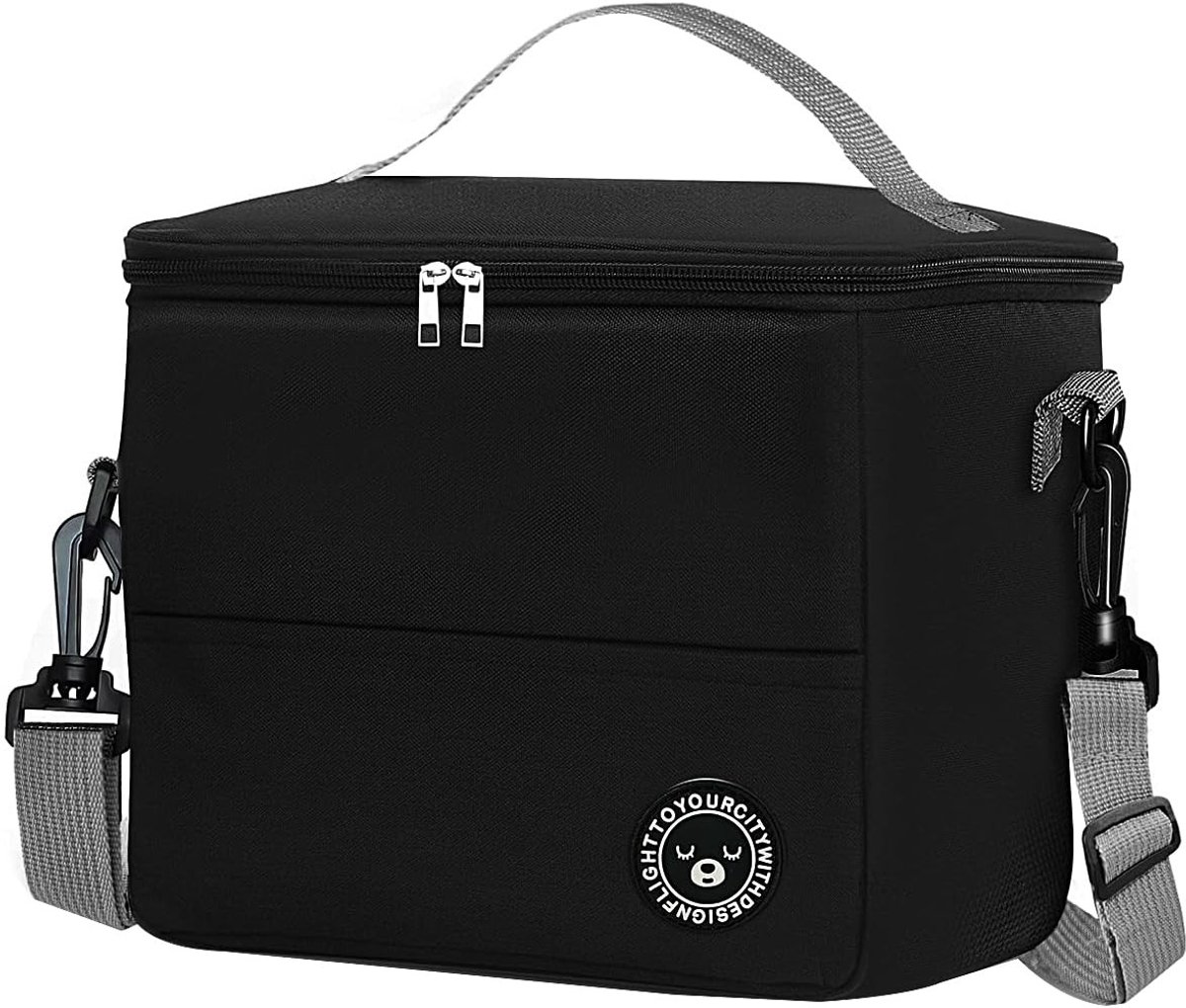 Omgoods - Geïsoleerde Lunchtas voor Volwassenen - Lekvrije Koeltas voor Werk en Picknick