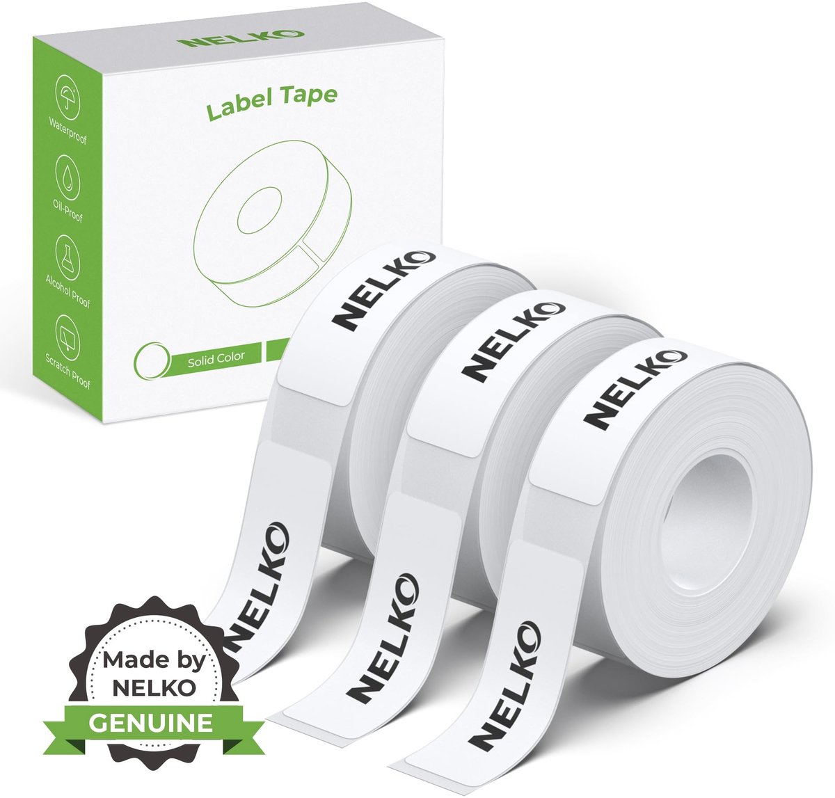 Omgoods - Originele P21 Label Maker Tape, 180 Etiketten/Roll