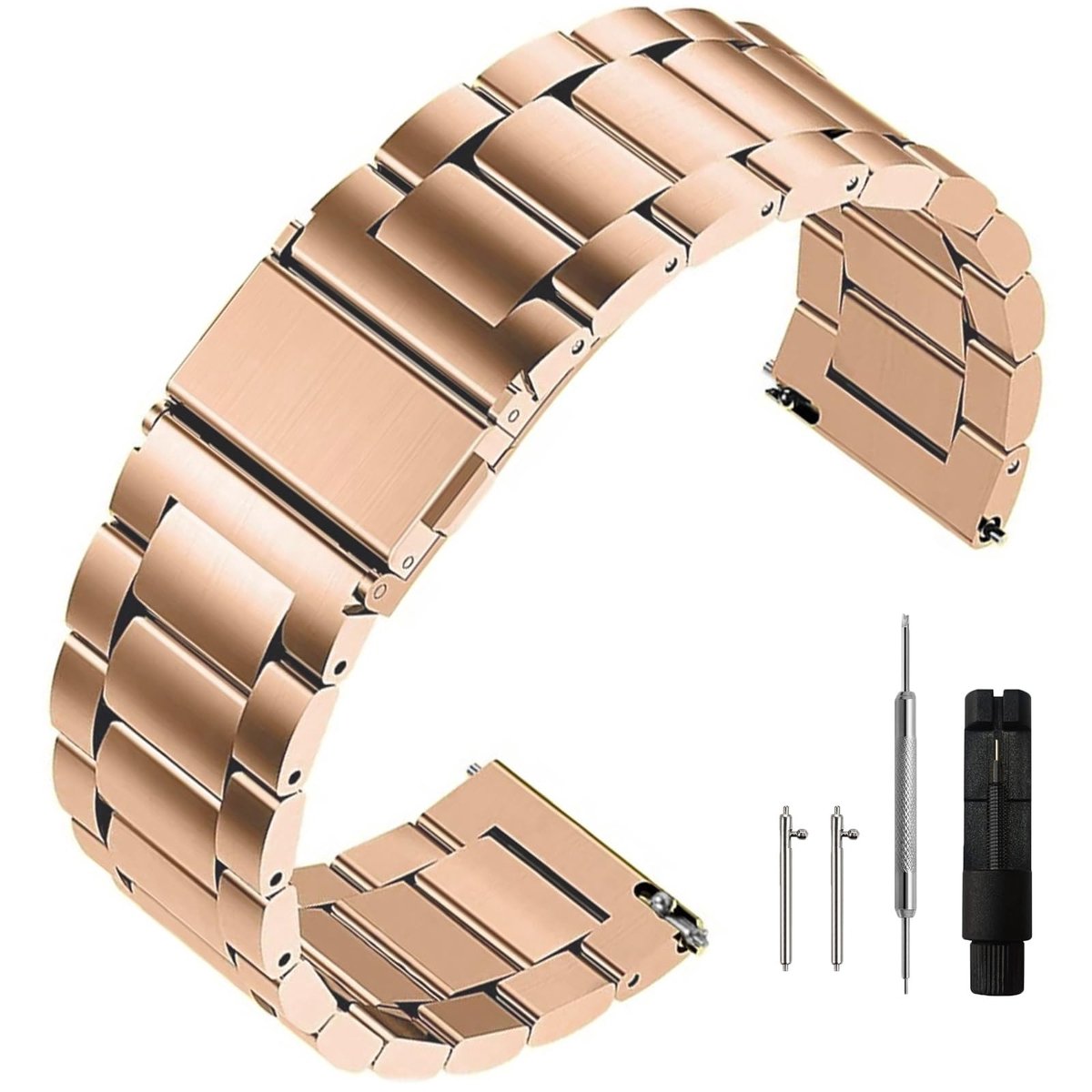 Omgoods - RVS Horlogeband met Snelle Bevestiging voor Diverse Maten
