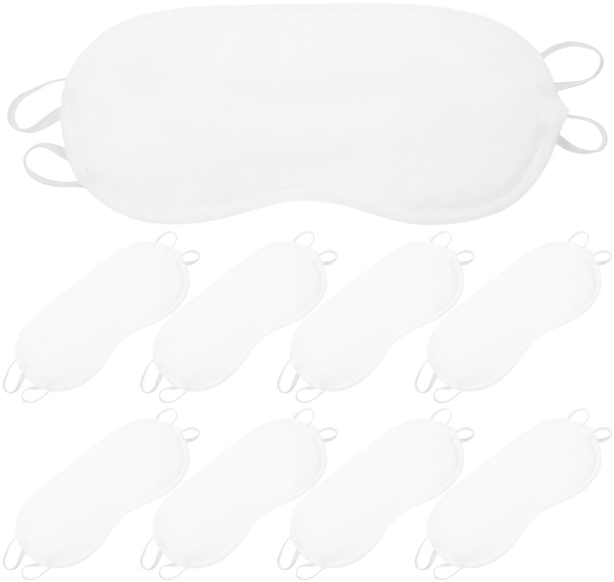 Omgoods- Oogmasker 20 Stuks - Wegwerp Oogmasker - Zacht/Ademend - Blokkeert Licht - Ideaal voor Kantoor/Studenten - Comfortabel voor Slaap - Slaapmasker
