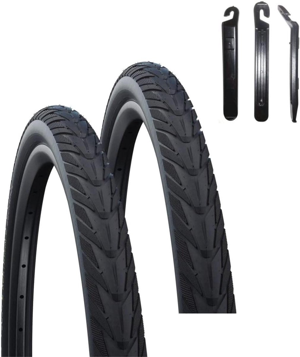 Fietsbanden - Banden set - Fietsen - Reflex Anti-lek - 40-622 - Zwart