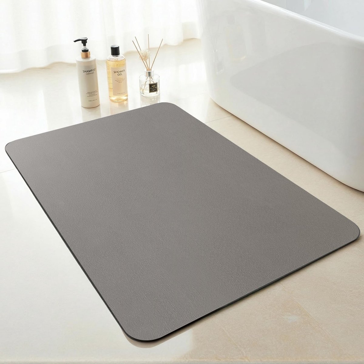 Omgoods - Absorbente en Sneldrogende Bademat voor Badkamer, 60x90 cm