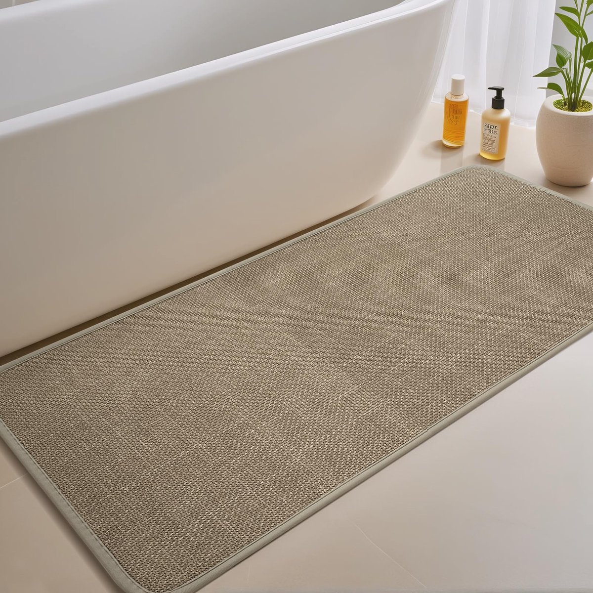 Omgoods - Sneldrogende Badmat 60 x 120 cm Antislip