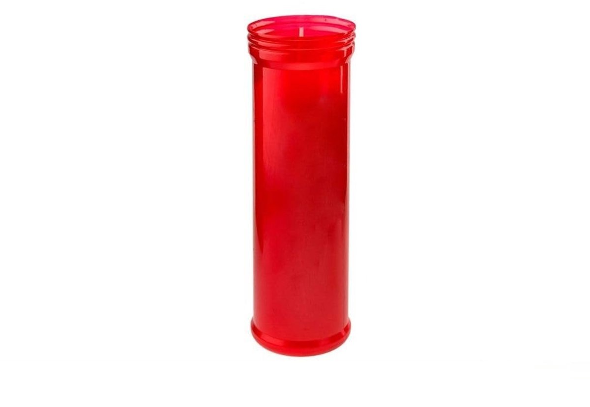 Omgoods - Set van 24 Rode Heilige Kaarsen van 19 cm