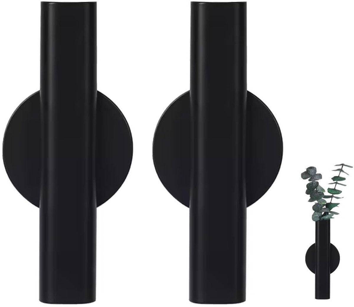 Omgoods - Zelfklevende Wandvaas voor Bloemen, Minimalistisch Design