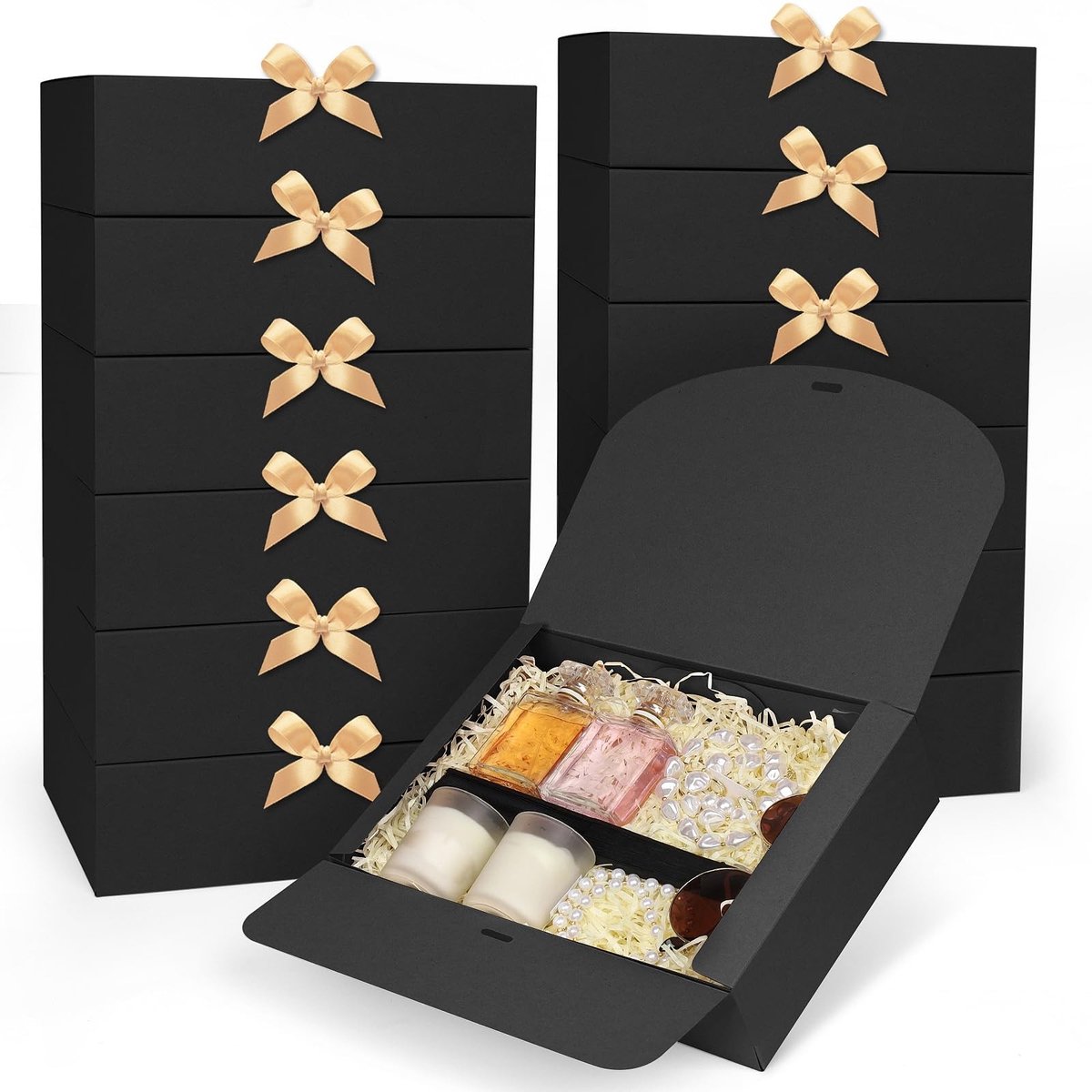 Omgoods - 12 Stuks Geschenkdozen met Deksel voor Diverse Gelegenheden
