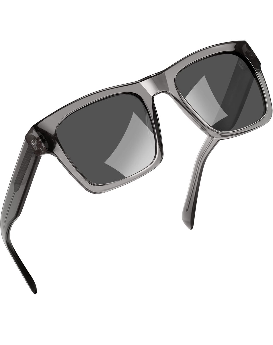 Omgoods - Oversized Polarized Zonnebril met UV Bescherming voor Mannen