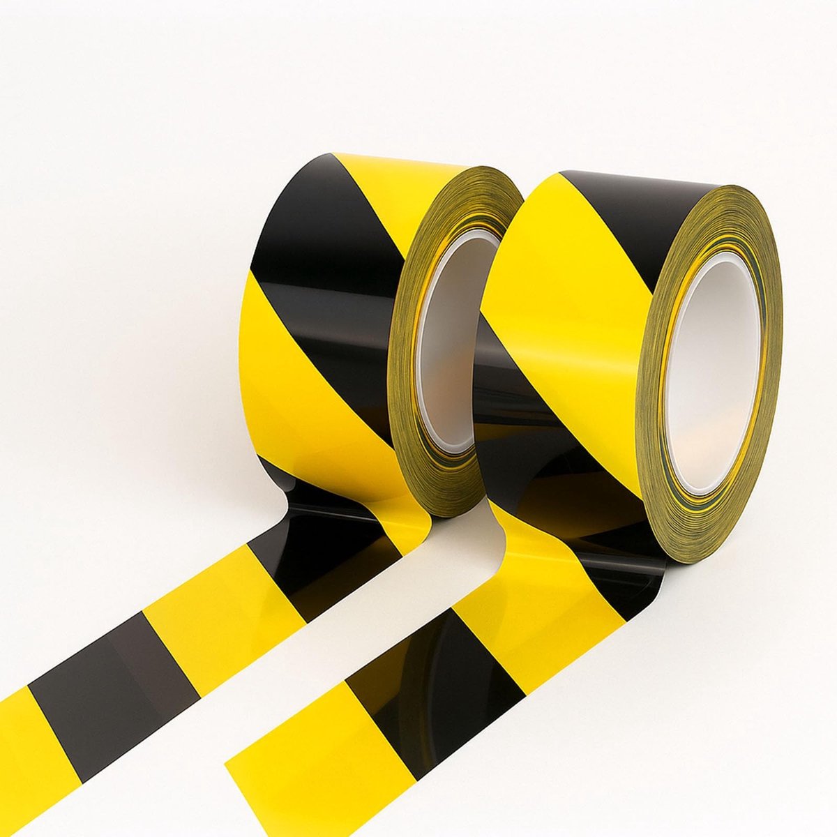 Omgoods - Gevaar Signalerings Tape, Zelfklevend, 2 Rollen