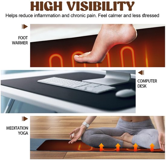 Omgoods - Ground Mat voor Betere Slaap en Yoga - 25 x 68 cm van Omgoods — afbeelding 5