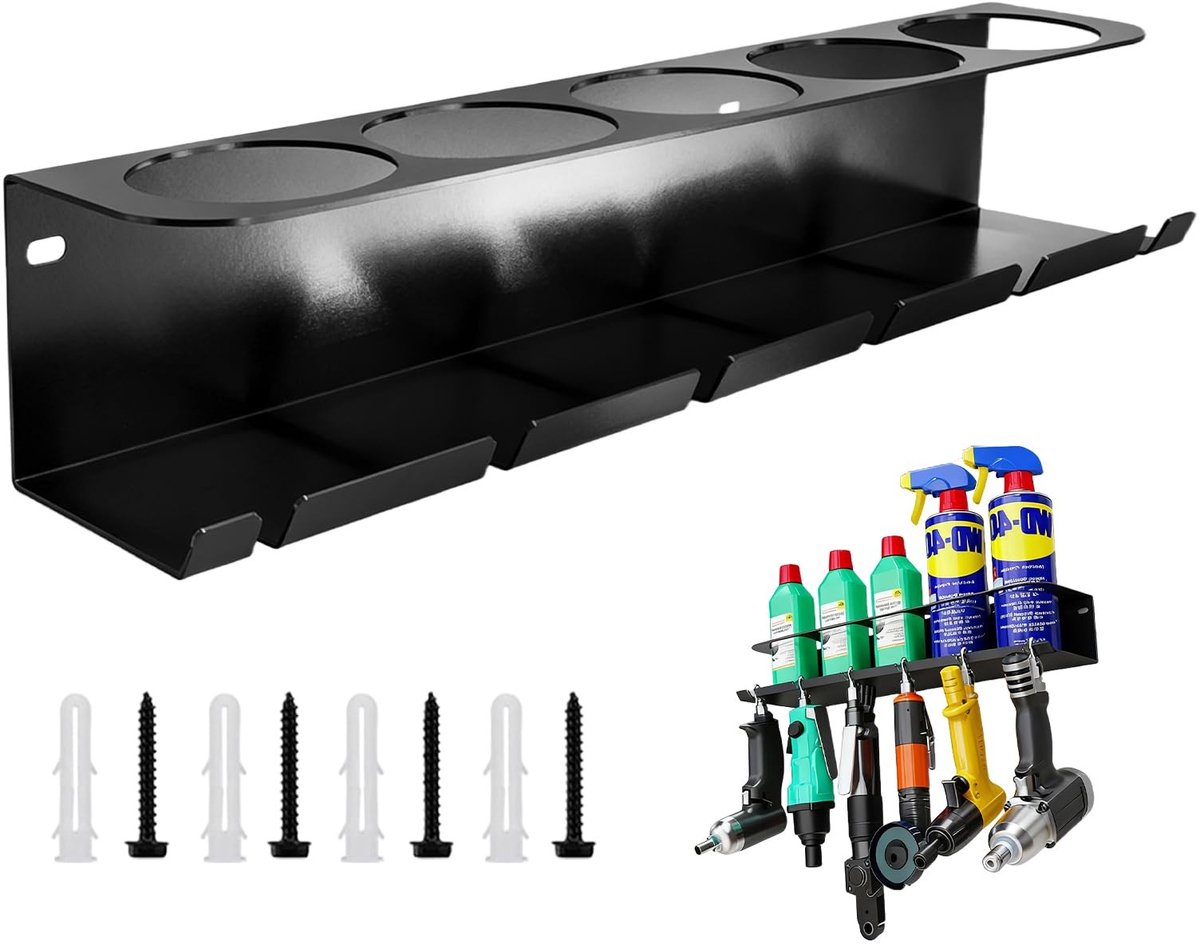 Omgoods - Sprayfles Houder met 5 Gaten en 6 Slots
