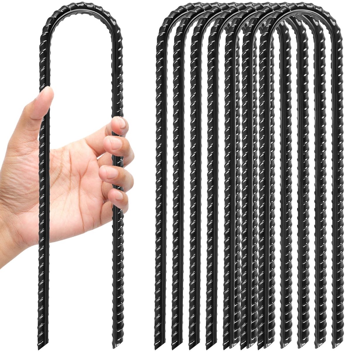 Omgoods - Set van 8 Grondankers voor Trampolines en Tenten