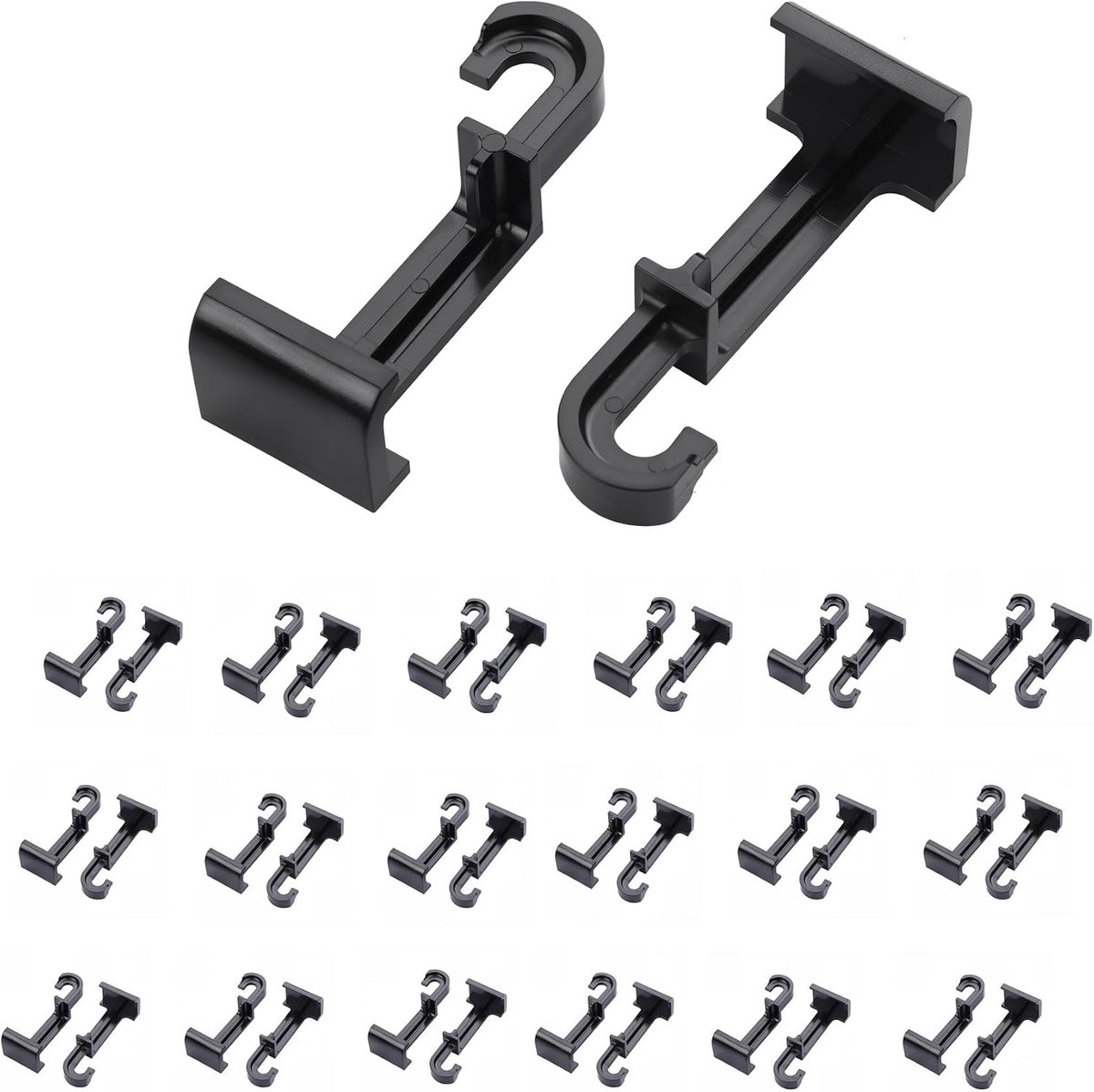 Solar panel kabelclips 20 stuks - versterkt ABS - voor dak en balkon - veilig en eenvoudig te installeren - ShopVlot