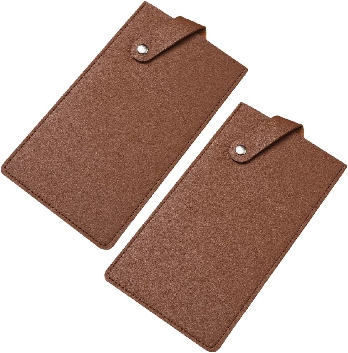 2 STKS PU Lederen Slager Schede Universele Duurzaam Lederen Chef Schaar Protector Waterdichte Brede Vlees Cleaver - ShopVlot