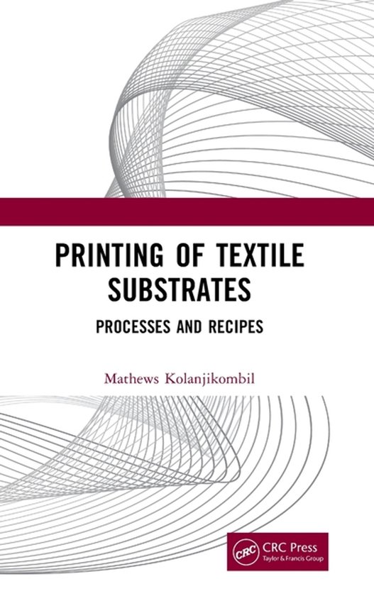 Printing of Textile Substrates - cover