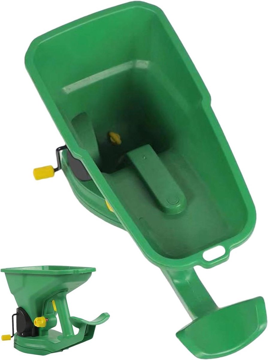Hand Spreader - Zaadstrooier Grasmaaier - Gras Zaaien - Verstelbare Instellingen - 39x19x24 cm - Niet gespecificeerd