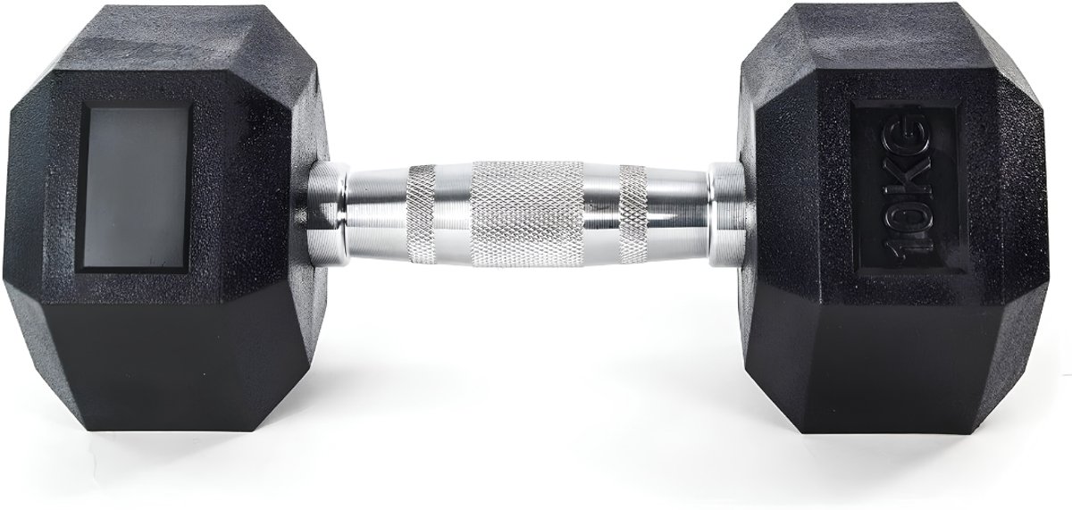 JCP® Dumbells - Gewichten - Fitness Gewichten - Zwart - 33cm x 29cm x 13cm