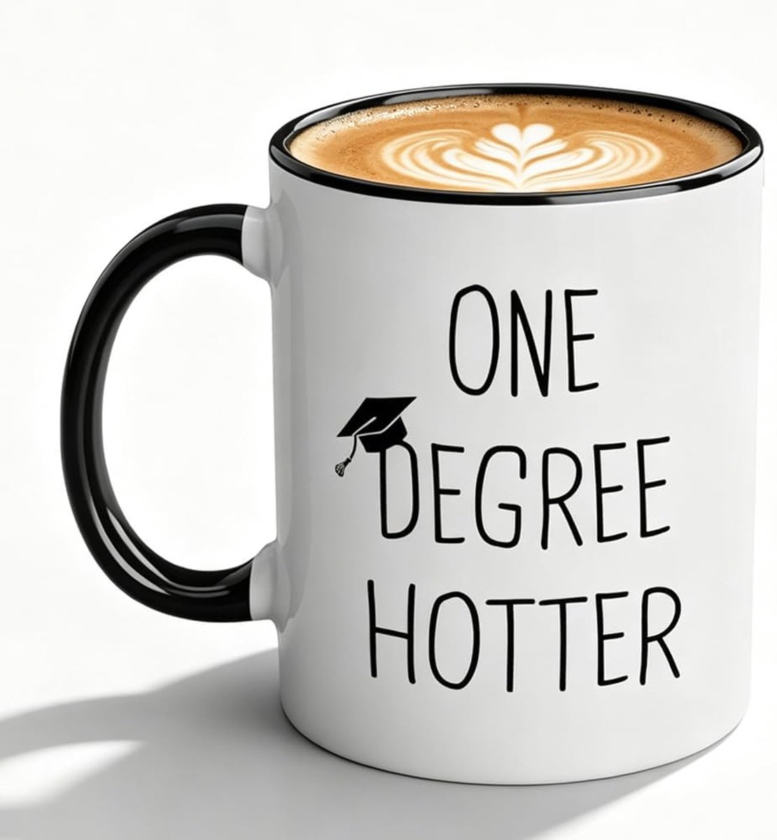 Mok Voor Afstuderen, Afstudeerbeker, Bachelor Hoed,Geslaagd Examen, Cadeau voor Afstuderen, Dagelijks Gebruik - O