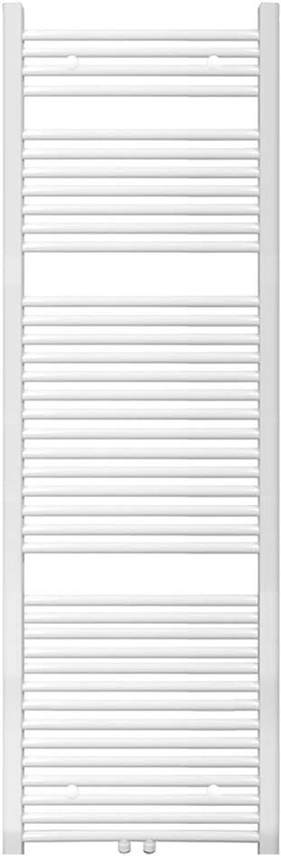 SnelShoppen - 3/4 naar 1/2 H-kraan, chroom aansluitset, centrale aansluiting/radiatorventielen Thermostaat voor badkamer radiatoren met twee-pijpsyste