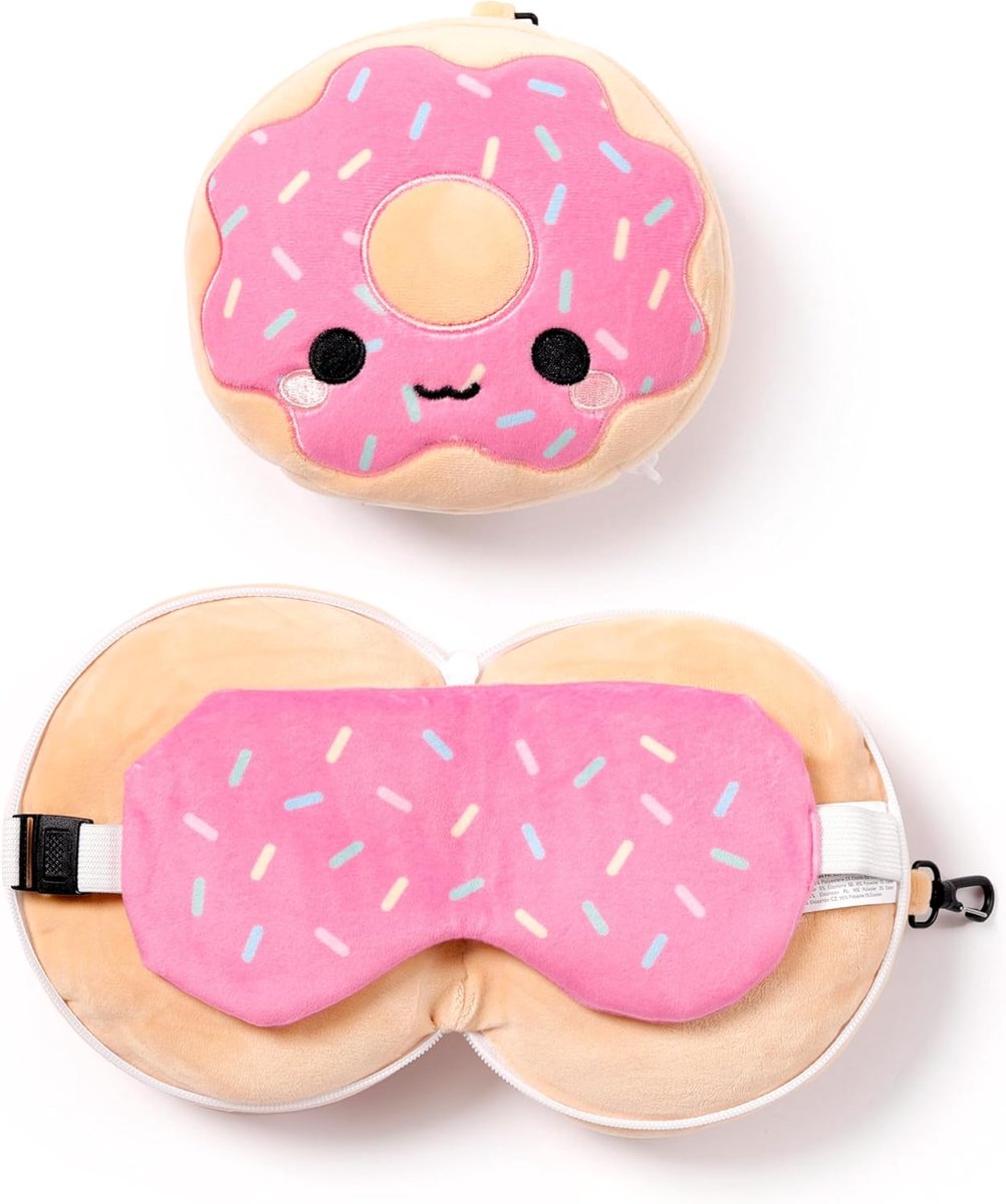 Reiskussen met masker - donut van Puckator