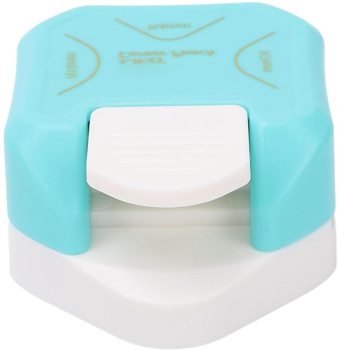 Papier Hoekronseler - Papier Snijder - Kaarten Maken - 3-in-1 Ontwerp - R4mm R7mm R10mm - Wit