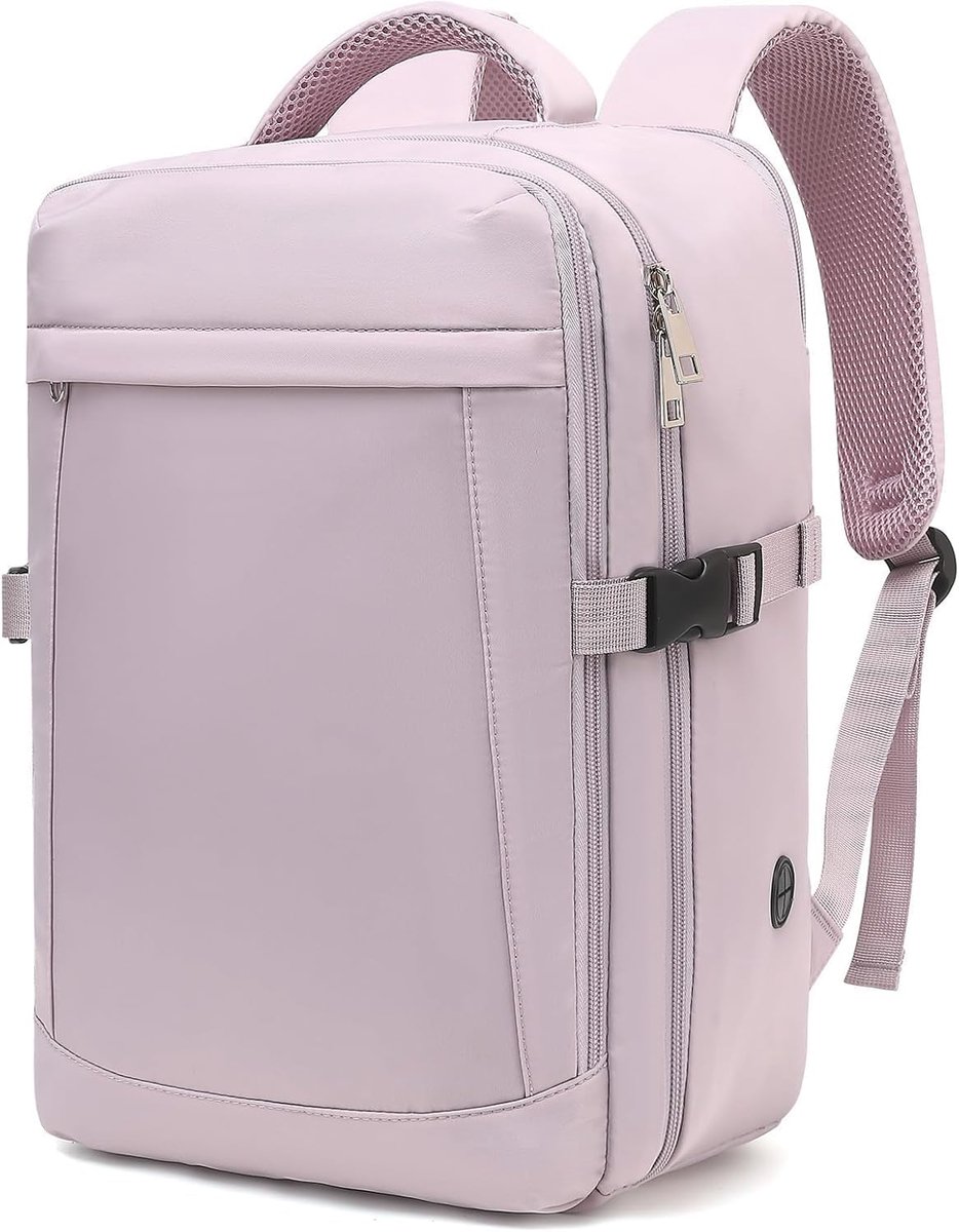 Reisrugzak voor Ryanair 40 x 20 x 25 cm - Donkerblauw - Onder de stoel handbagage - Ideaal voor vliegreizen - SnelShoppen