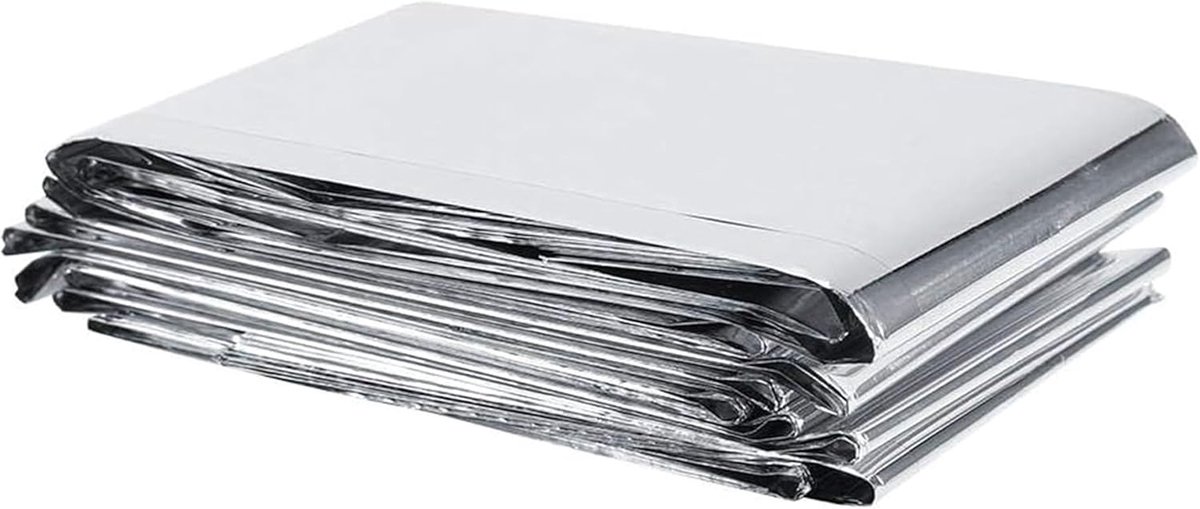 SnelShoppen - Reflecterende plantenfolie 210 x 120cm Zilver PET film Tuin Kweekhuis Groeiverlichting Accessoires