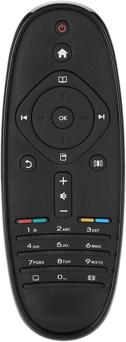 SnelShoppen - Vervangende Afstandsbediening voor LED HD Smart TV, RC2683203-01 en RC2683204-01, ABS Materiaal, Tot 8M Bereik, Duurzaam en Handig