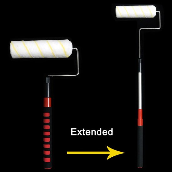 Verfstok Uitschuifbaar - Verlengsteel Verfroller - Schilderen Hoge Muren - Ergonomisch Handvat - Verstelbaar - Enkel Kenmerk — afbeelding 5