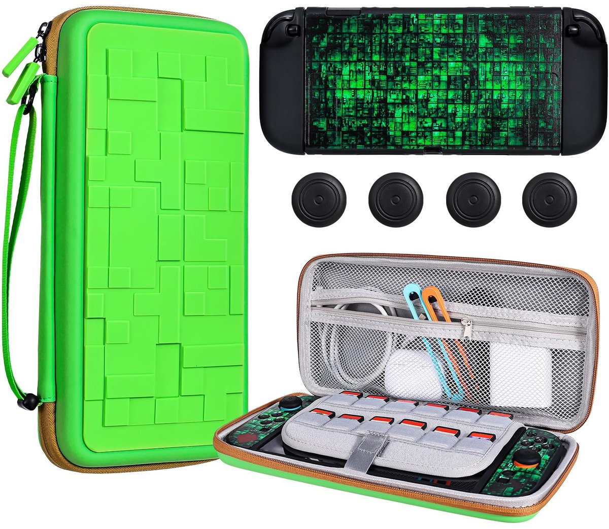 Omgoods - Draagbare Opbergtas voor Switch 2 met Beschermhoes en Grip