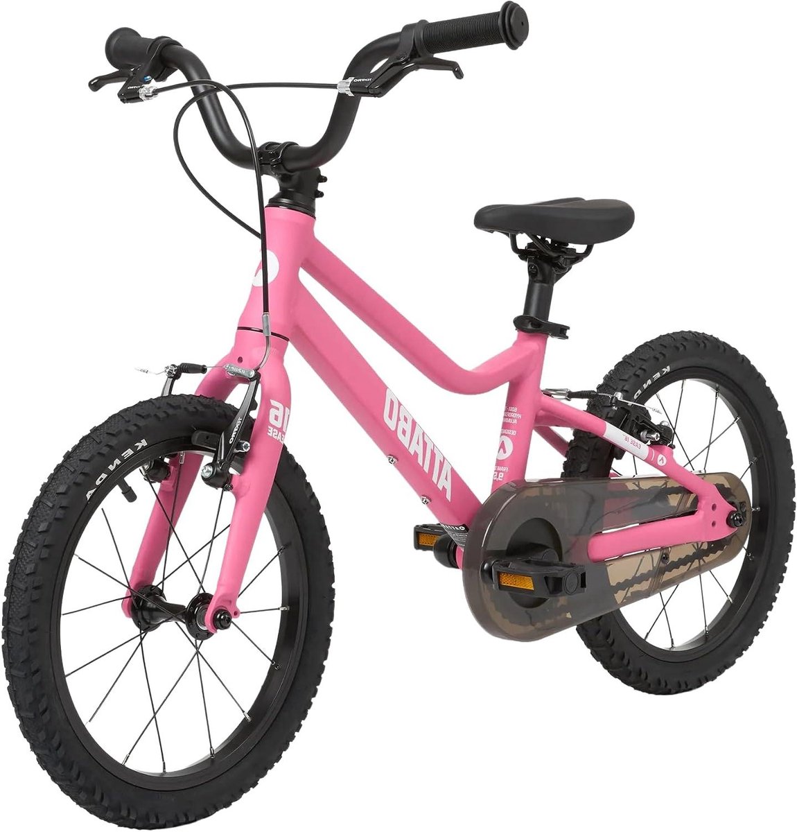 Kinderfiets Loopfiets Leren Fietsen Lichtgewicht Aluminium Frame 16 inch Roze