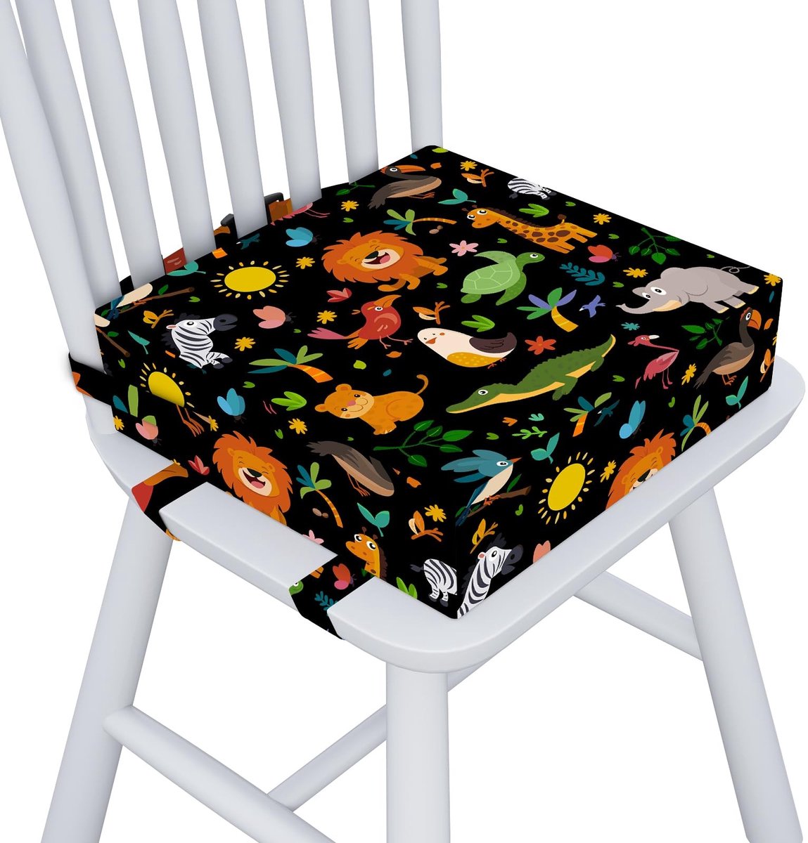 Omgoods - Verplaatsbare Kinder Booster Seat met Veiligheidsriemen