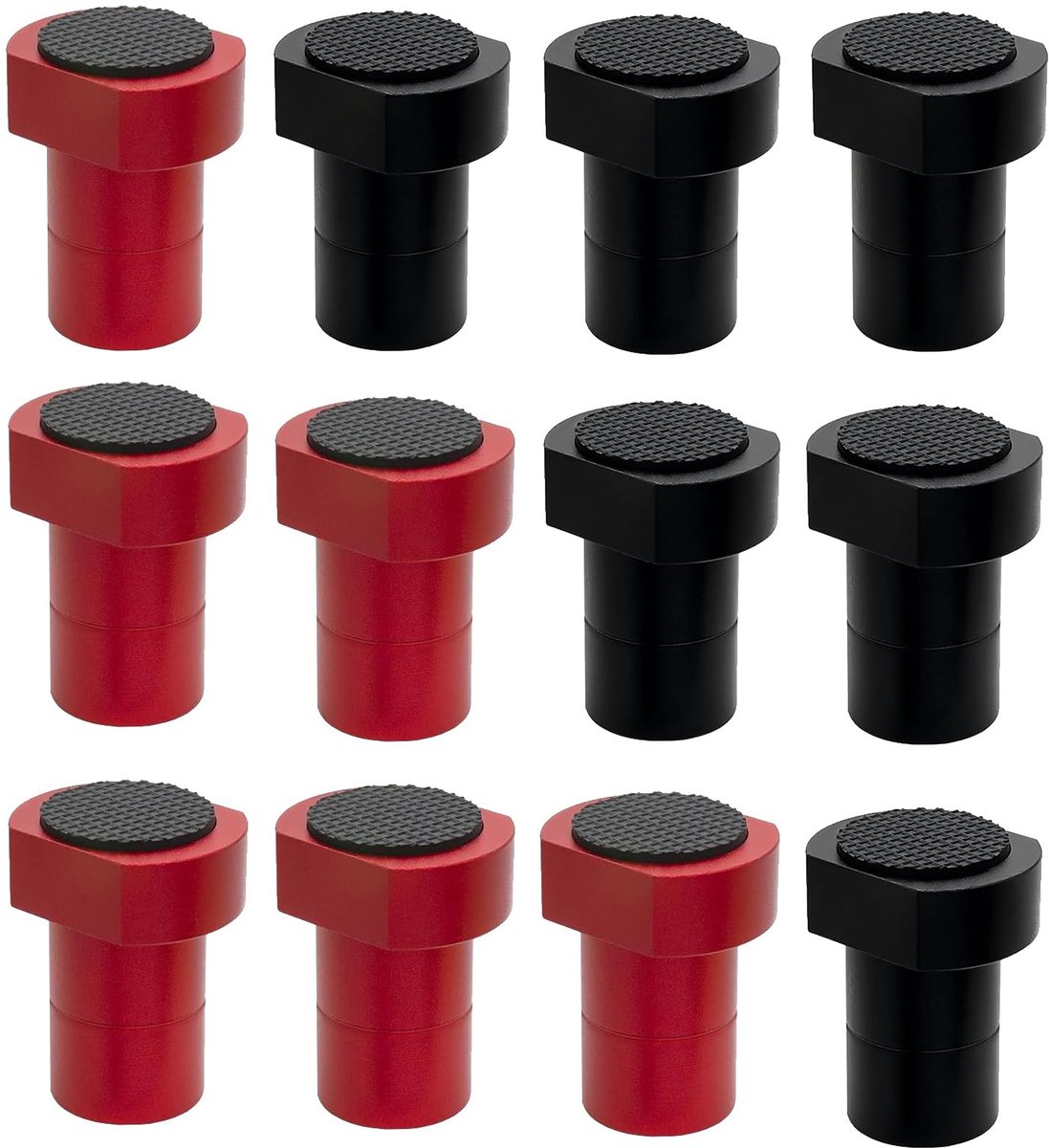 Omgoods - 12 Stuks Aluminium Klemmen voor Houtbewerking met 20mm Bevestiging