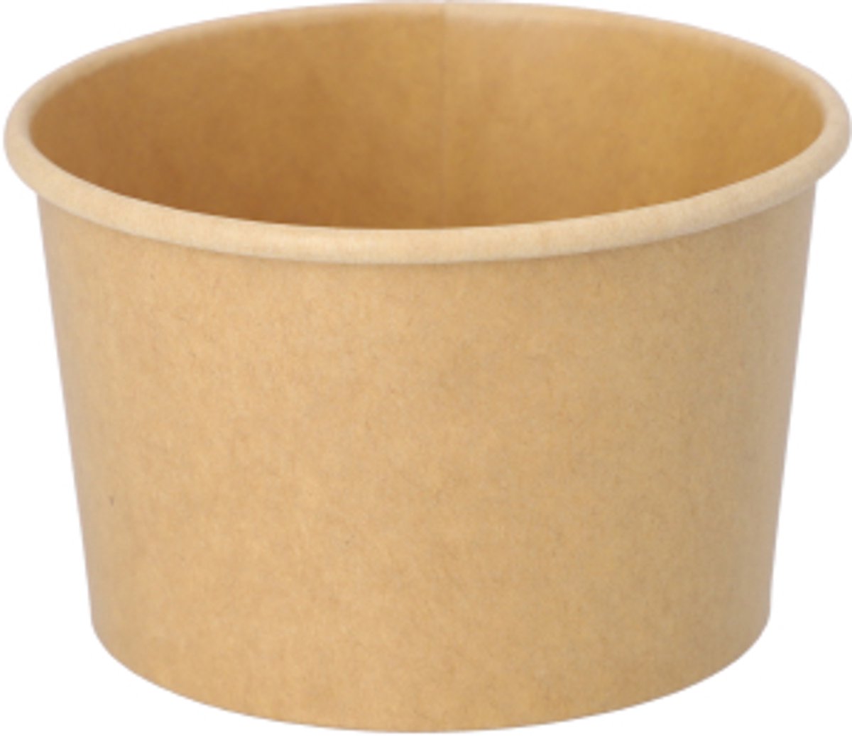 50 IJsbekers, karton 275 ml Ø 9,6 cm · 6 cm bruin