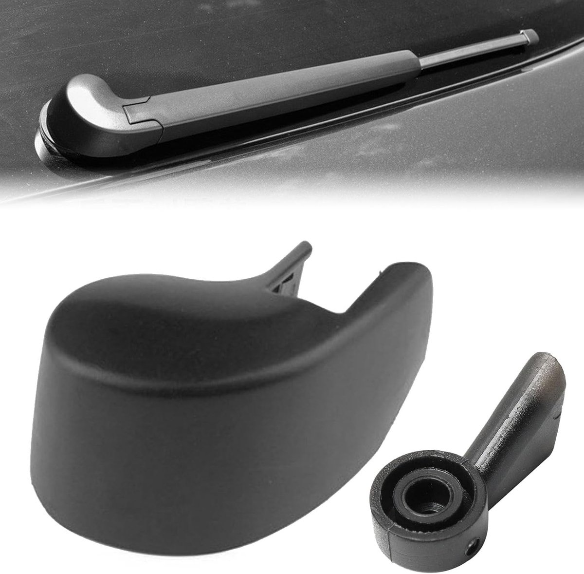 Achterruitenwisser coverkap en sproeier - PBT en nylon - Geschikt voor Audi modellen - Verhoog de functionaliteit - ShopVlot